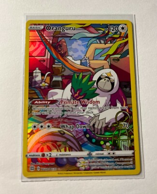 Oranguru TG12/TG30 Trainer Gallery Brilliant Stars Pokemon Card NM-MINT