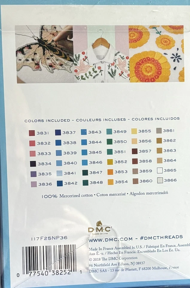 DMC Anniversary Embroidery Floss Collector's Edition 36 Skeins NEW From Dealer - Image 2 of 3
