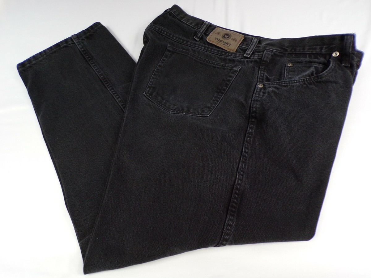 Vintage Wrangler Authentic Hero Jeans Men 42 X 30 Regular Black 