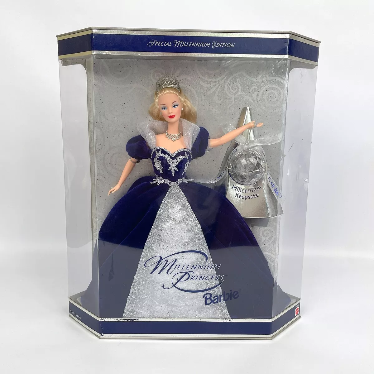 Special Millennium Princess Edition Barbie w Box Globe Keepsake Box Issues