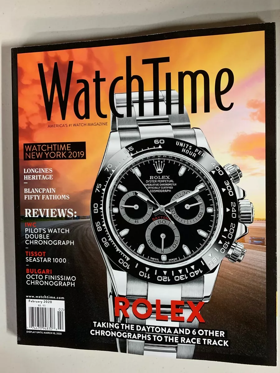 Watch time best sale magazine