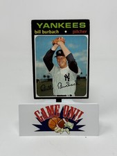 1971 Topps Baseball Bill Burbach SP Card #683 VG
