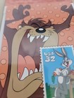 Taz Looney Tunes Stamp Collection 1997 Magnetic Greeting Card NEW — photo 2
