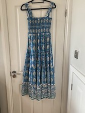 Zara Cotton  Maxi Dress XS 