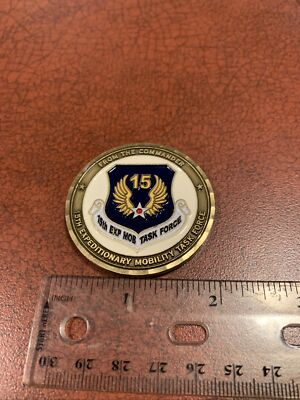 #ad 15th EXP Mob Task Force From The Commander Challenge Coin FREE SHIPPING $149.99
