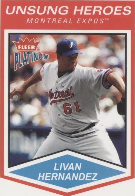 2004 Fleer Platinum - Livan Hernandez #171 - 1 of 1