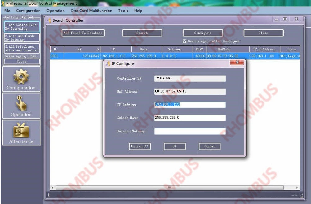 TCP/IP 1 Door Browser Server B/S iOS Android Apple Mobile App Access Controller - Picture 9 of 16