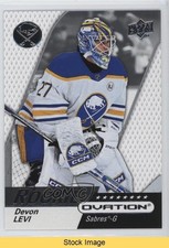 2023-24 Upper Deck Ovation Rookies Devon Levi #132 READ 1l1y