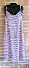Gap Dress L Flowing Racerback Sundress Dainty Romantic Boho Beachy Cottagecore