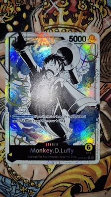 One Piece Monkey. D. Luffy ST29-001 (ALT ART) Leader Card Egghead English promo