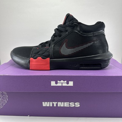 Nike Lebron Witness VIII Black University Red FB2239-005 Men s Size: 12 New NIB