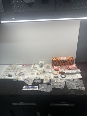 Huge Lot Of OEM NOS KTM Hardware Nuts Seals Brackets Etc.