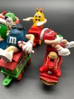  12 Pc M&M's Mars Christmas Holiday Train Candy Dispenser Set Rare VTG — photo 8