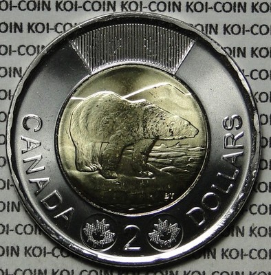 BU Canada 1996~2026 W 30th anniversary of toonie $2 coin from mint
