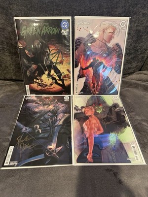 Absolute Green Arrow #1 Cover A-D SIGNED by PORNSAK PICHETSHOTE With COA! NM