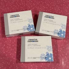 Creative Memories 3 Regular Tape Runner Refill Cartridges - NIP - FREE SHIP