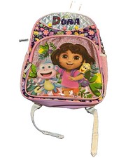 Dora the Explorer Bioworld Backpack Pink Purple Floral Glittery Reflective