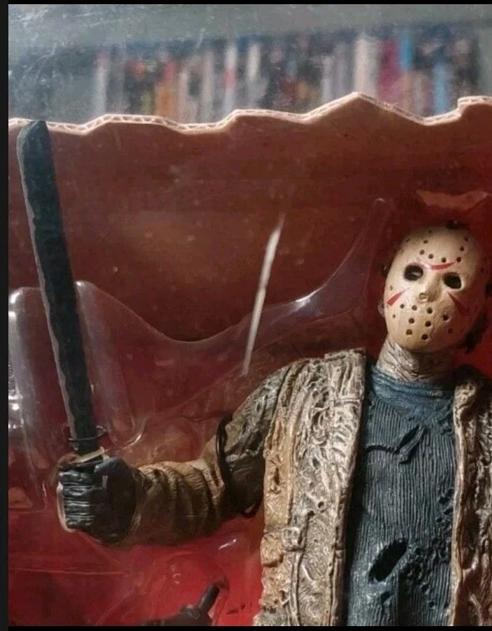 Juego de figuras de acción selladas Neca Freddy Vs Jason Deluxe en caja Foto 3 de 4