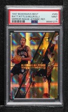 1997 Bowman's Best Atomic Refractor Kerry Kittles Reggie Miller PSA 9 MINT 0xi8