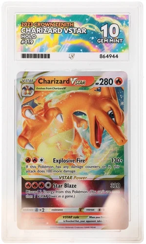 Charizard Vstar Crown Zenith Ace 10 Pokemon TCG PERFECT SUBGRADES