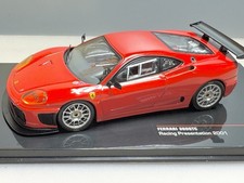 FERRARI 360GTC Racing Presentation 2001 Red Official Licensed IXO FER028 1/43