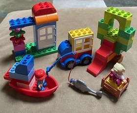 LEGO Duplo 10556 Creative Chest - Hard to Find Building Set w 2 Figures
