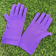 Purple Short Gloves