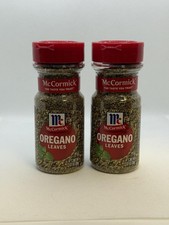 McCormick Kosher Oregano Leaves - 1.37 oz Bottle - 2 Pack - EXP 12/29/2026