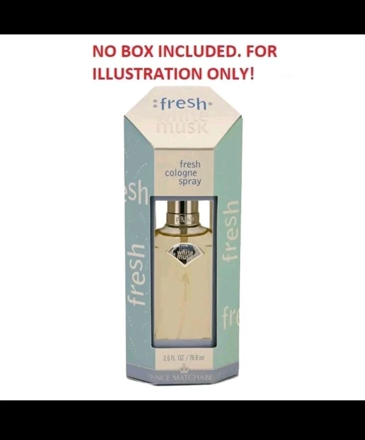 Prince Matchabelli Fresh White Musk 2.6oz Colonia ¡RARO! ¡VINTAGE! SIN ETIQUETA Foto 2 de 2