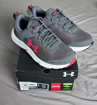 Mens New Size 9 - Under Armour Charged Assert 10 Gray Shoes NIB