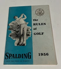 The Rules of Golf 1956 - Spalding Booklet