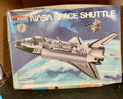 Monogram NASA Space Shuttle Model Kit 57021/72 US Seller Opened Incomplete SE28