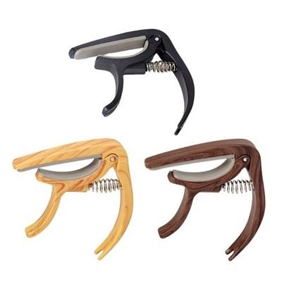 Ergonomic Guitar Capo String Friendly Rubber Contact Professional Performances