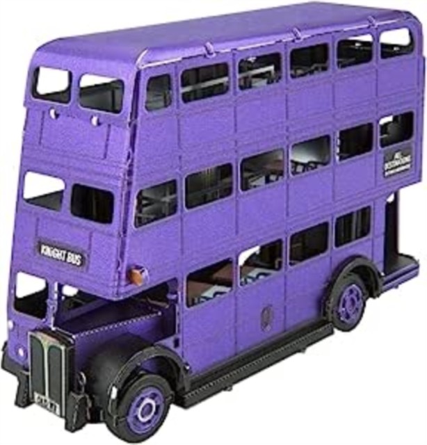 Metal Earth Fascinations Harry Potter Knight Bus 3D Metal Model Kit - Image 2