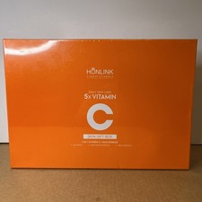 Glown 6-Piece Hydrating Skincare Set with 5X Vitamin C Niacinamide Collagen
