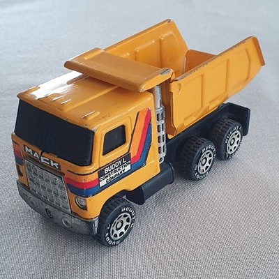 Blechspielzeug Vintage, LKW, 'Buddy L MACK Muldenkipper' von 1980, 14,5cm lang
