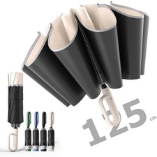 Large Umbrella for Rain Fully Automatic Folding Reverse Windproof Umbrella