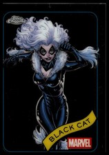 2025 Topps Chrome Marvel #106 Black Cat
