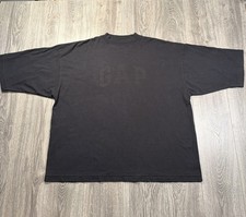 YEEZY YZY GAP Engineered by Balenciaga Dove T-Shirt Size MEDIUM Black Kanye West
