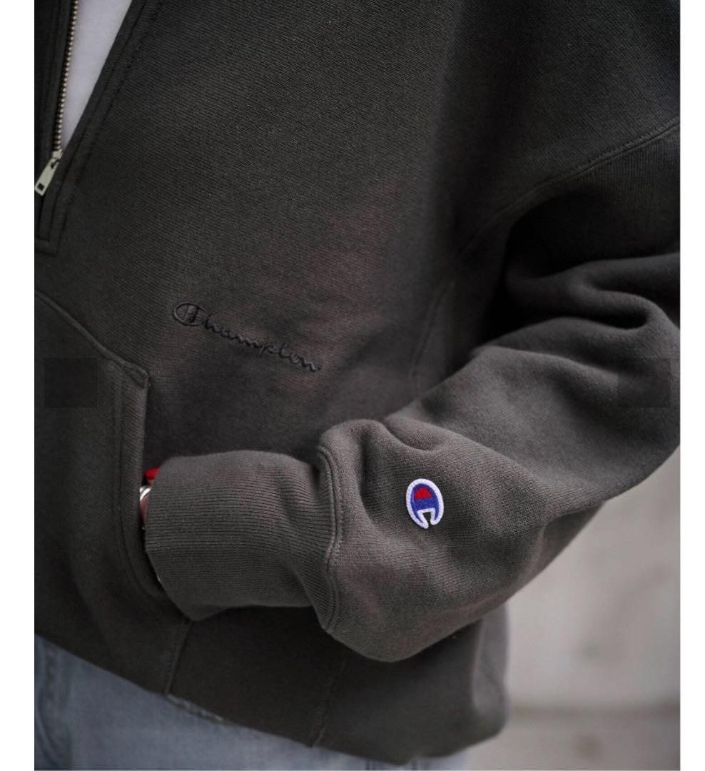 Framework Champion Special Half ZIP Reverse Weave… - image 12