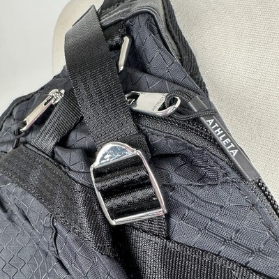 NWT ATHLETA Excursion Large Belt Bag Black Nylon Fanny Pack Waist Sling Purse! Athleta NWT Excursion Large Belt Bag‎ Black Nylon Fanny Pack  main image 3