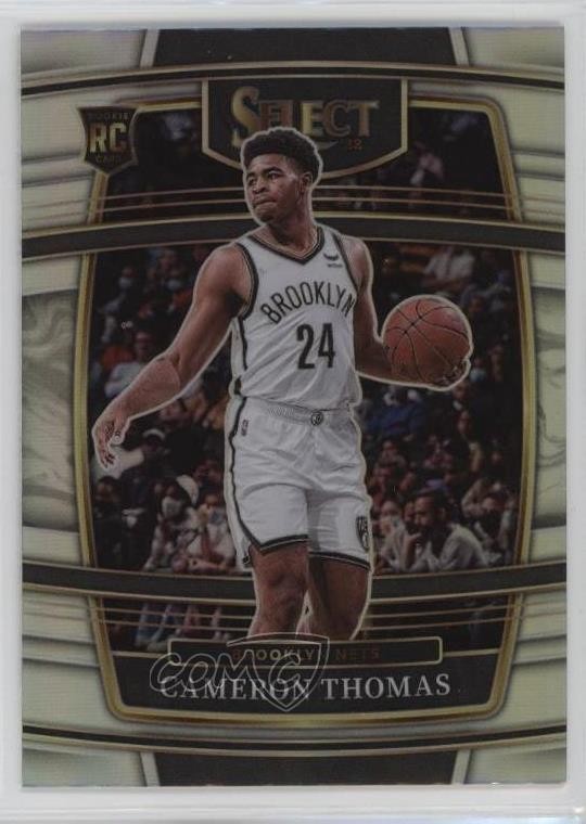 2021-22 Panini Select Concourse Silver Prizm Cameron Thomas #21 1ec2