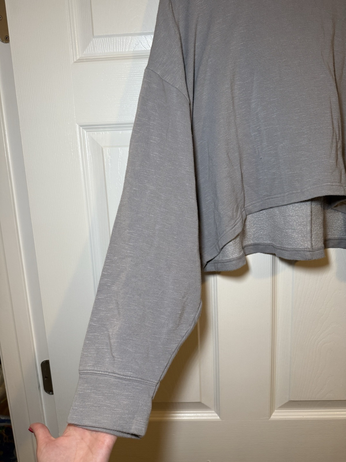 Fabletics Women’s Brisa Cropped Pullover- Size La… - image 3