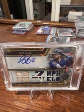 Joey Gallo Auto Patch Topps Triple Threads Relic 93.7 MPH Exit Rangers 1/9 🔥
