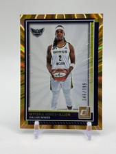 2025 Donruss WNBA #65 Myisha Hines-Allen Orange Laser #/199