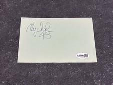 Mychal Thompson John Paxson Auto Album Page NBA Spurs Lakers Bulls JSA