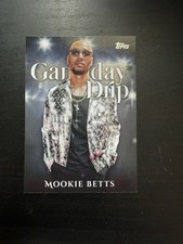 Topps 2025 Series 1 Game Day Drip Mookie Betts GD-1 Dodgers Insert