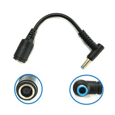 1 Stk 7,4mm auf 4,5mm DC Ladekabel Adapter Ersatz HP Dell Blue Tip Stecker
