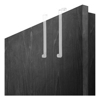 2X TüRhaken Aus Stabilem Kunststoff - 26,5 Cm Und 28 Cm Haken