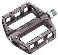 Wellgo: B087U 9/16" Alloy Platform BMX/ATB Pedal-BLACK -9/16" 9/16"